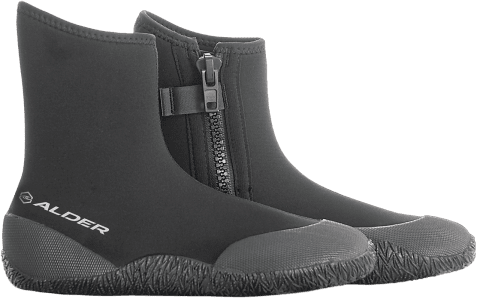 Edge 5mm Zip Boot Adult Wetsuit Boots Alder UK6