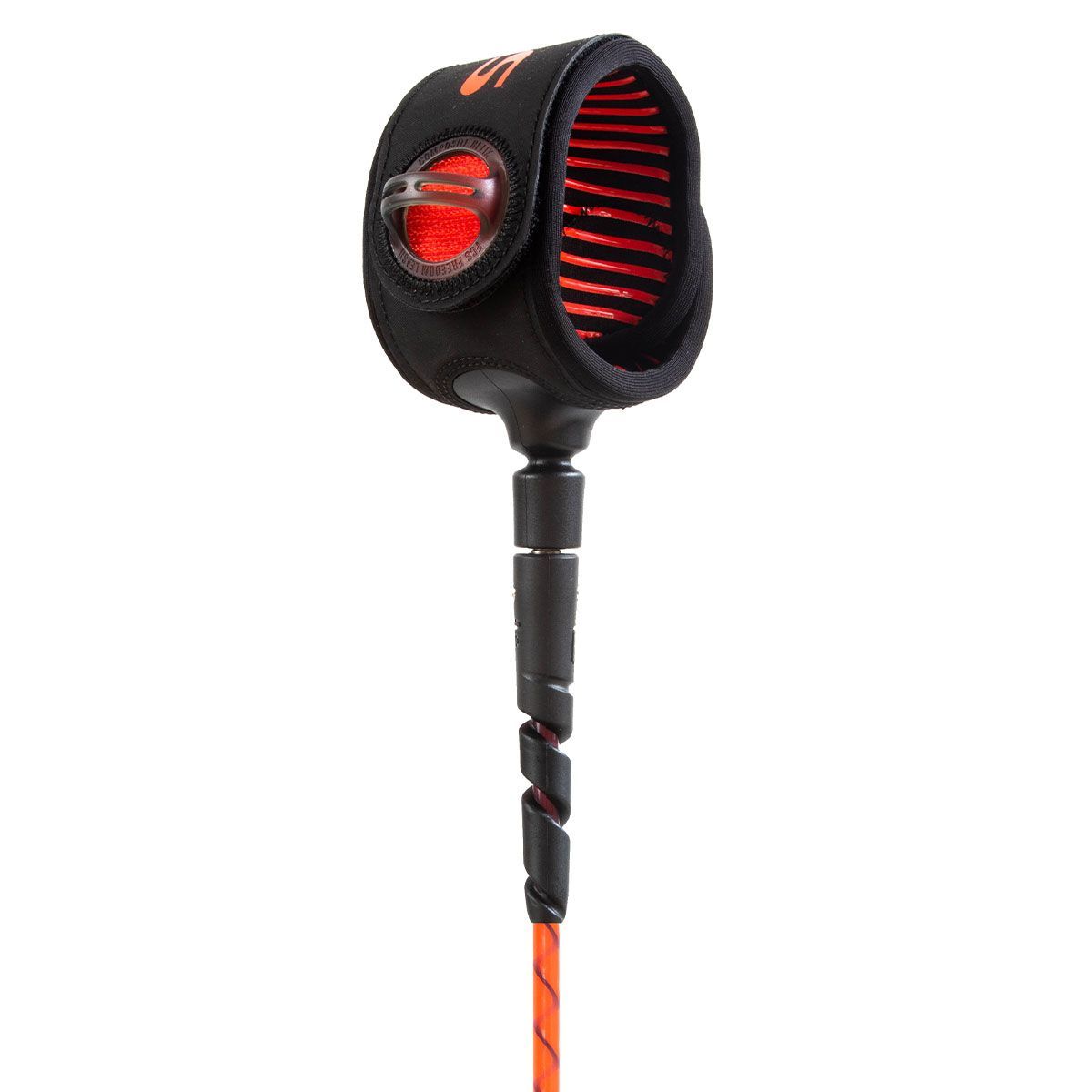 FCS Freedom Helix 7' Leash Leashes FCS Red/Black