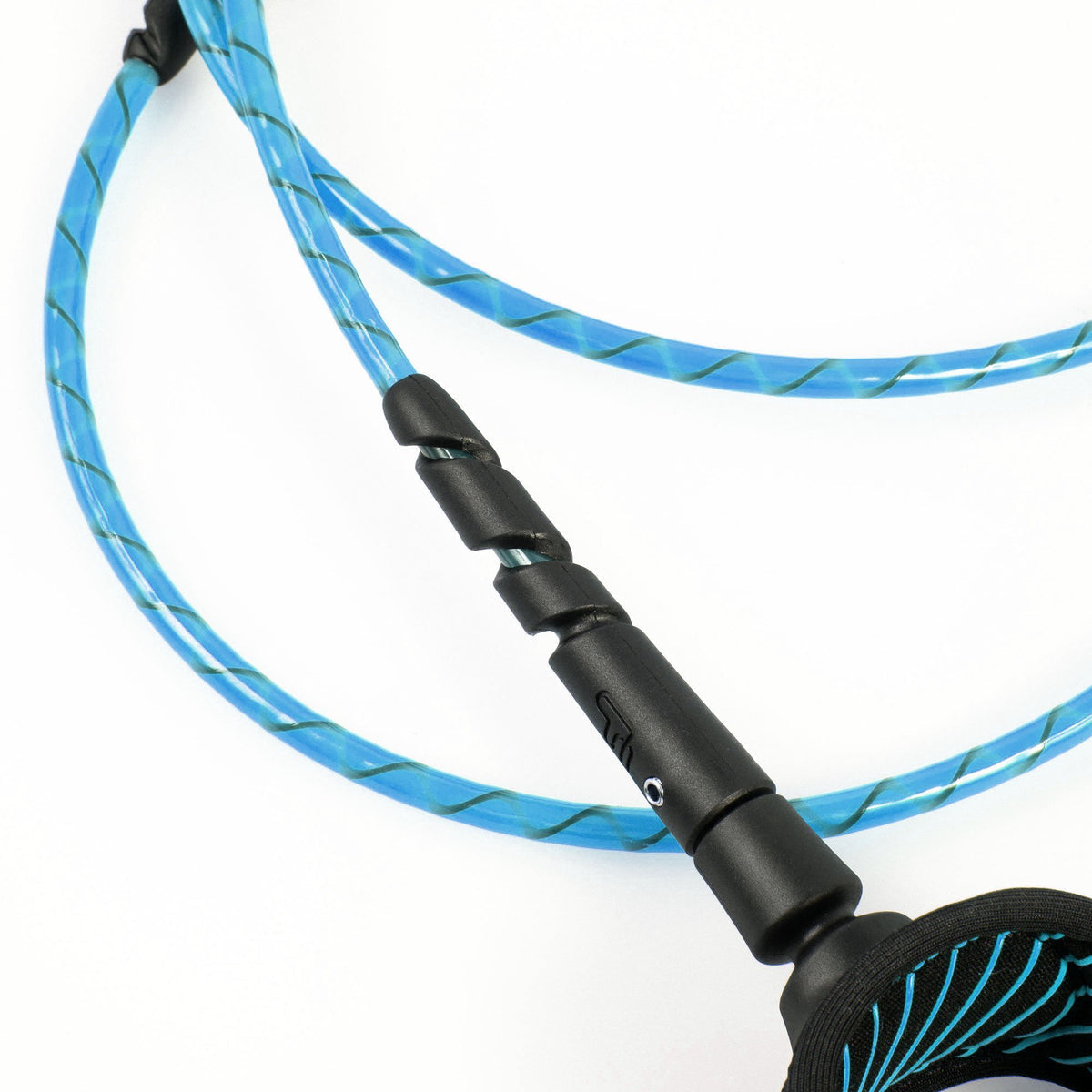 Freedom Helix 9' Ankle Leash Leashes FCS Blue/Black