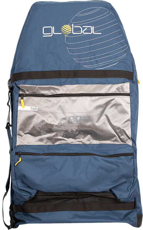 Global S3 Bodyboard Bag Board Bags Alder Blue