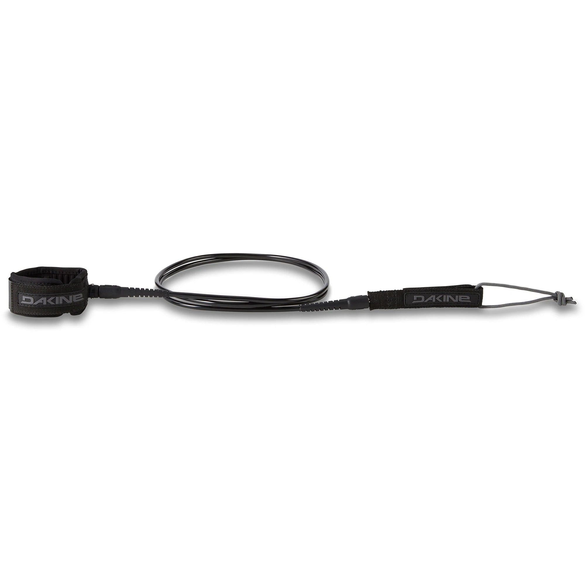 KAINUI TEAM 6' X 1/4" SURF LEASH Leashes Dakine Irons Black