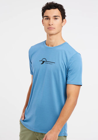 Legundi Surf T Shirt / Rash Guard - River Blue Rash Guards & Swim Shirts Protest S 