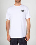 New Waves Standard Tee - White Men's T-Shirts & Vests Salty Crew 