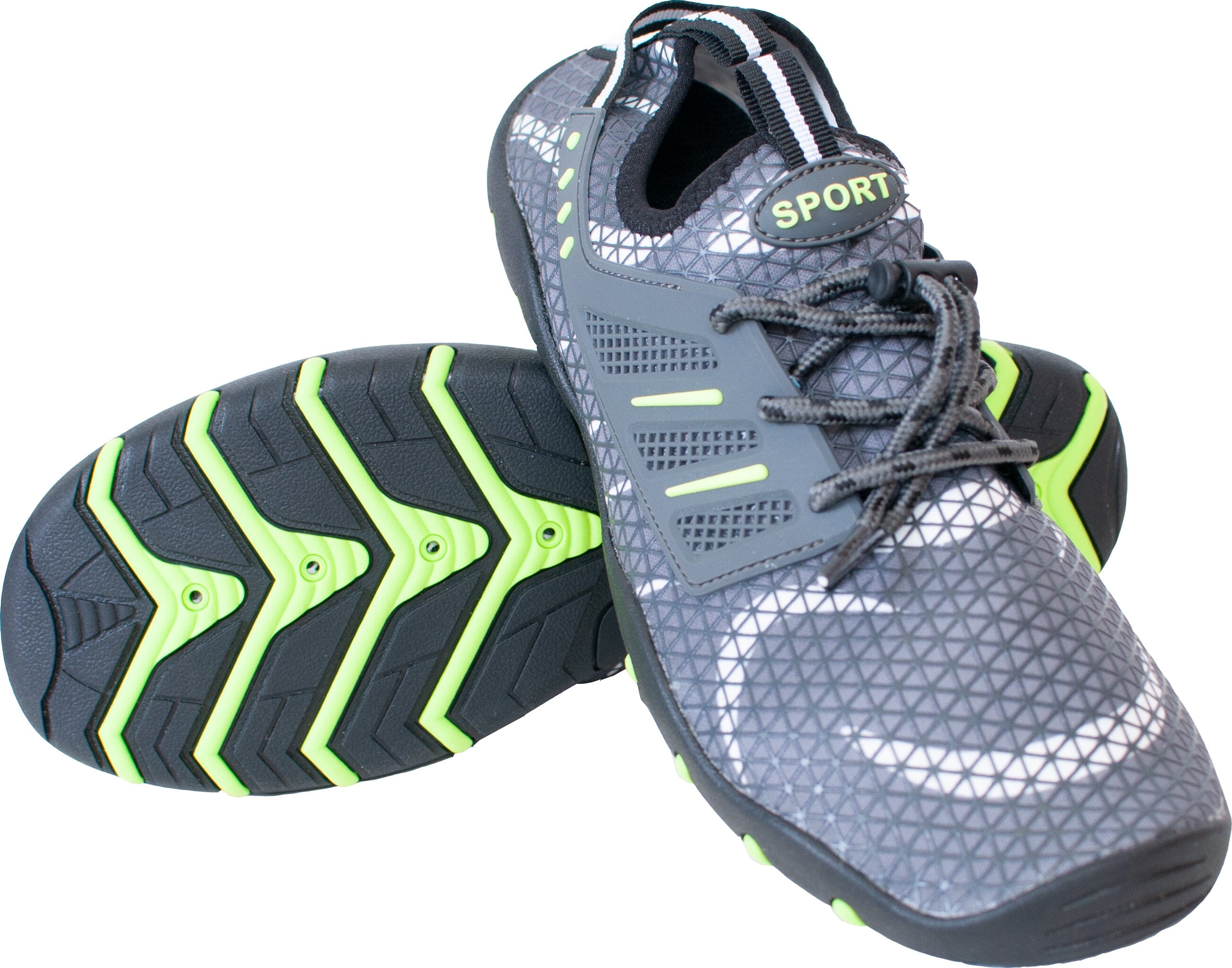Ocean Soul Shoe - Grey/Green Wetsuit Boots Alder 4