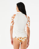 Oceans together- Short sleeves- Shell Women's Rash Vests/Neoprene Tops Rip Curl women 