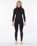 Omega 3/2mm Back Zip - Green (2023) Women's wetsuits Rip Curl women 