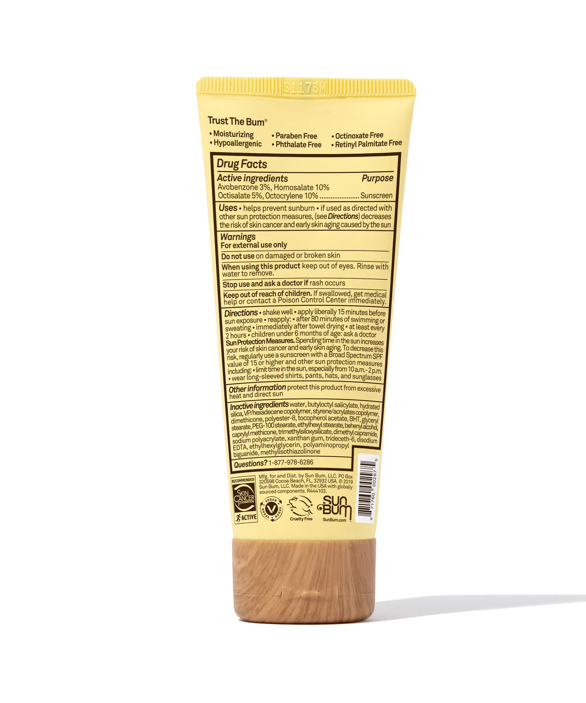 Original SPF 50 Sunscreen Face Lotion Sun Cream Sun Bum