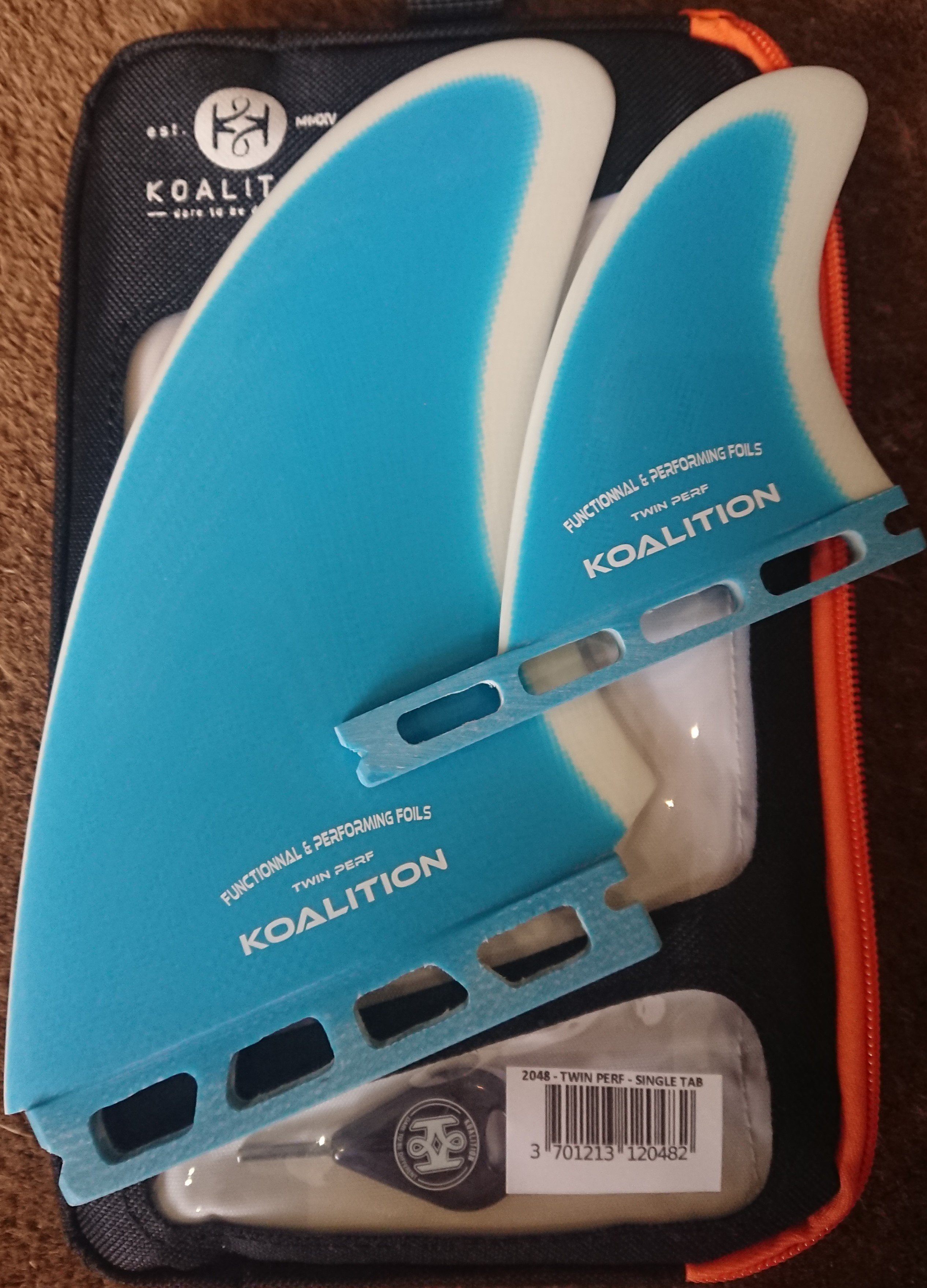 Performance Twin (Single or Twin Tab) Fins Koalition Single Tab