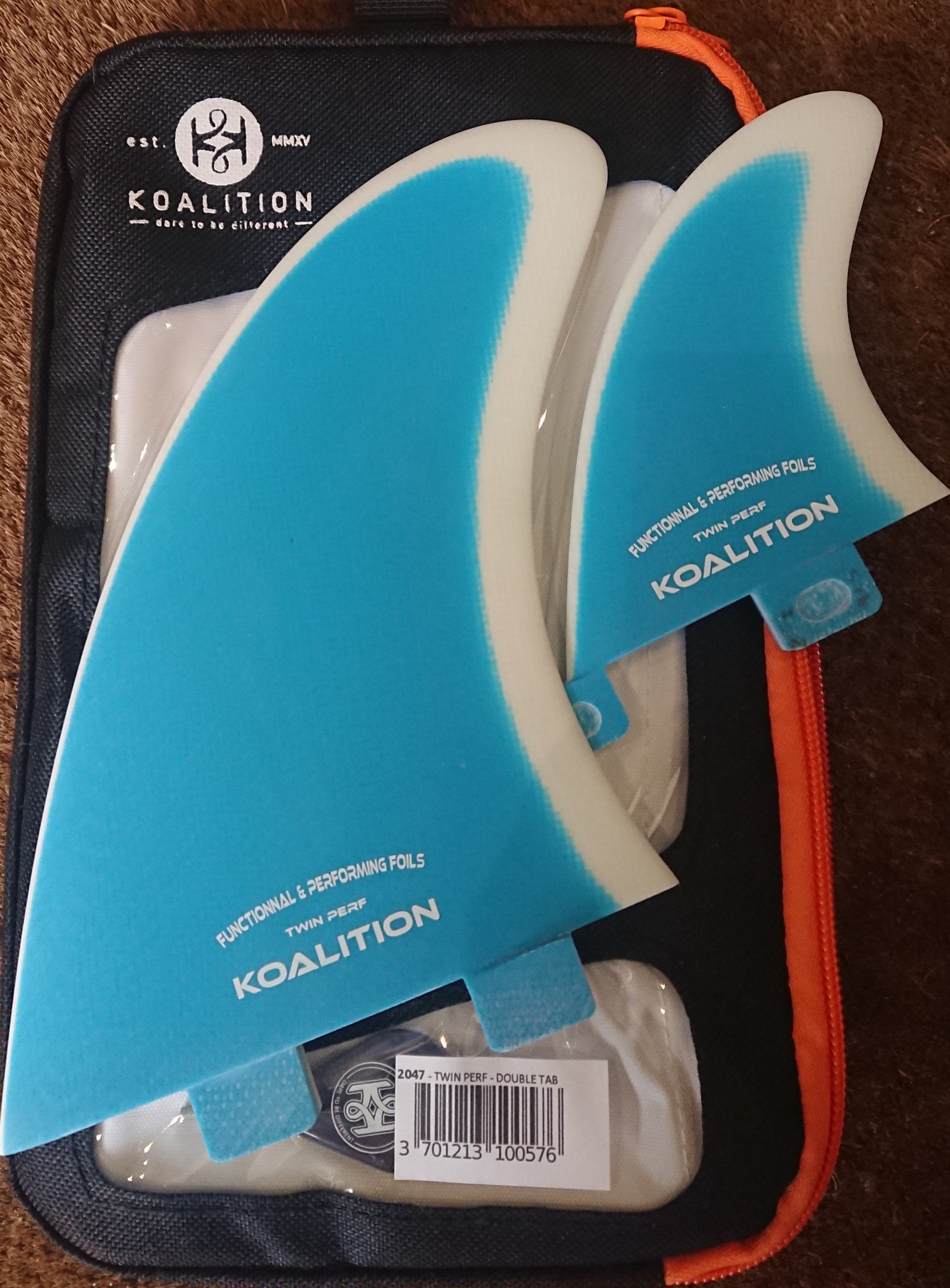 Performance Twin (Single or Twin Tab) Fins Koalition Twin Tab