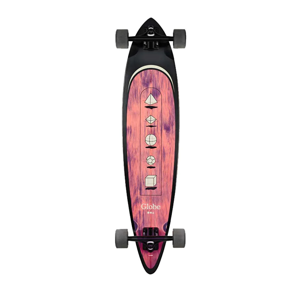 Pintail 37" - Hombre/Shape Faze Skateboards Globe