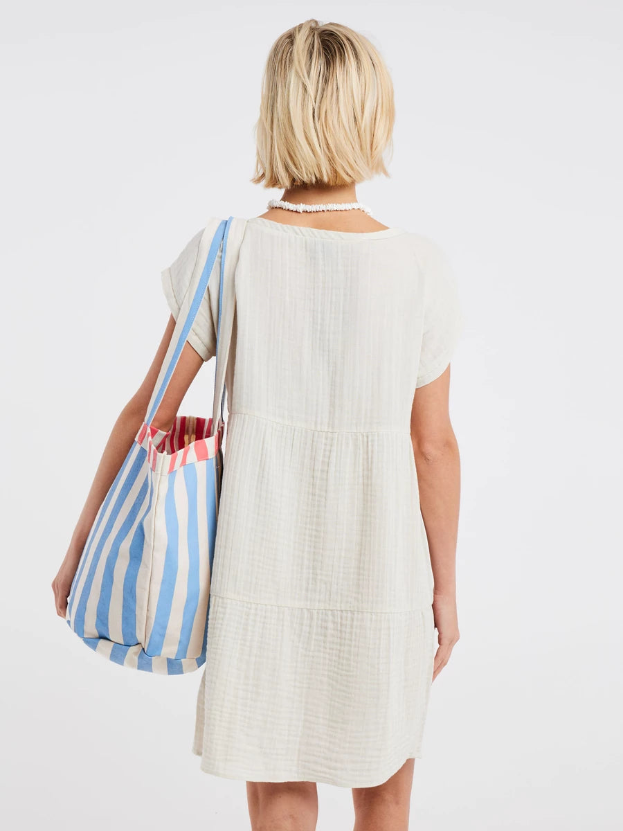 PRT Caspian Dress - Offwhite Dresses & Skirts Protest