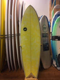 Skindog "The Twin" 5'10" - Yellow Surfboard Skindog Surfboards 