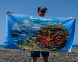 Surf Trippin' Beach Towel Towel Rietveld 