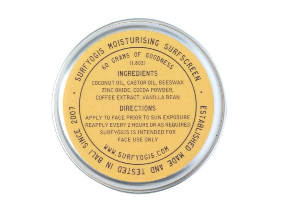 Surfyogis Natural Sunscreen Original Sun Cream Surfyogis