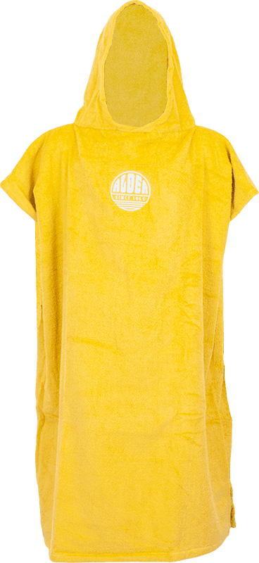 Terry Poncho Youth Changing Robes Alder Mustard