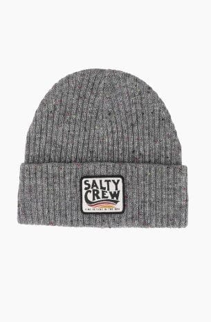 The Wave Beanie - Athletic Heather Women's Hats,Caps & Scarves Salty Crew 