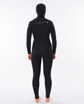 Women's Dawn Patrol Hooded 5/4 Chest Zip Wetsuit 2022 Women's wetsuits Rip Curl women 