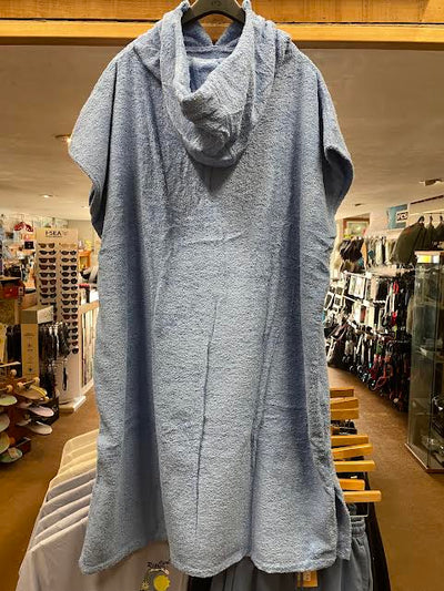 Bathsheba Hooded Change Robe Adult -Med Blue