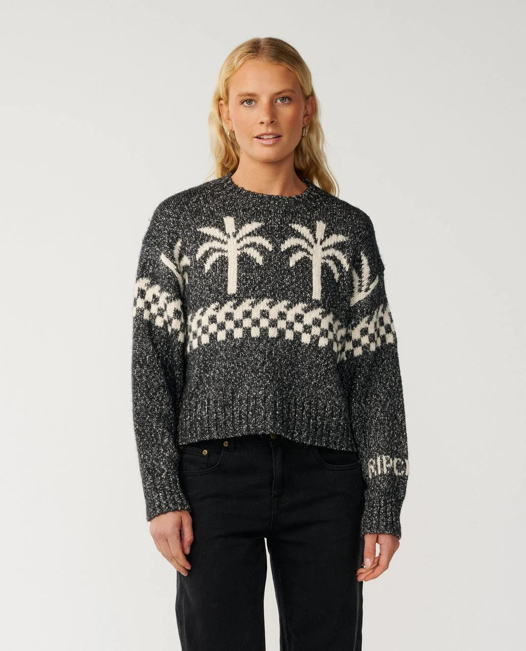 Bossa Nova Neps Crew - Washed Black