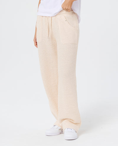 Cala Nights Textured Pant - Natural