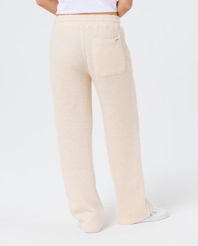Cala Nights Textured Pant - Natural