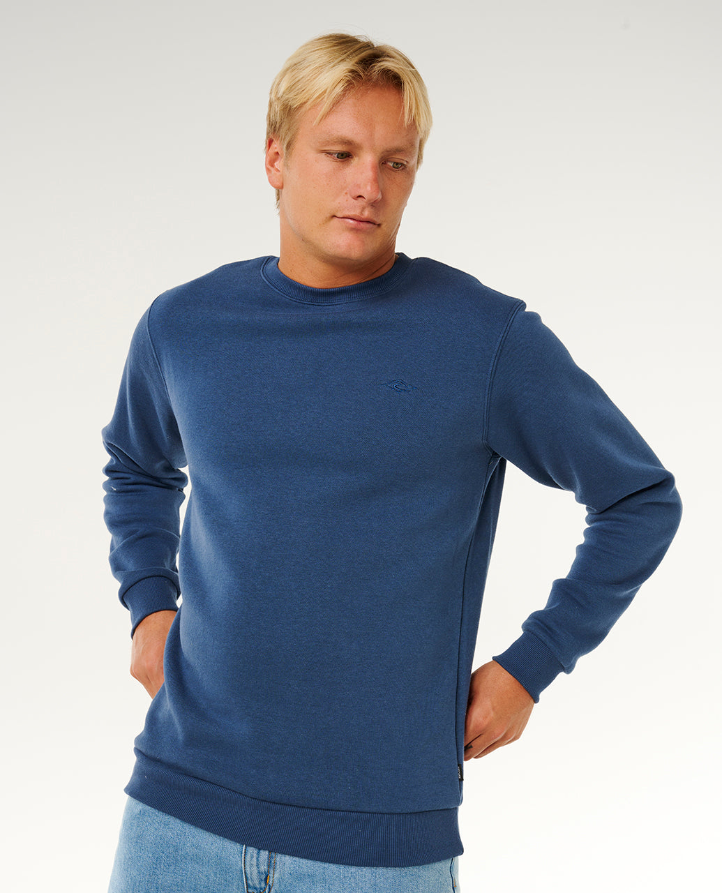 Classic Surf Crew - Light Navy