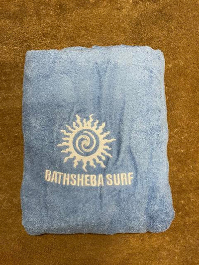 Bathsheba Hooded Change Robe Adult -Med Blue