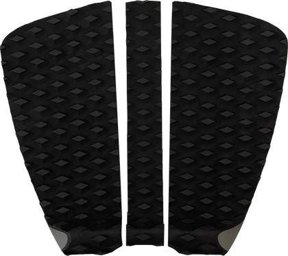 2+1 Flat Traction Pad - Black/Charcoal Deck Grip Firewire 
