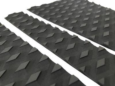 2+1 Flat Traction Pad - Black/Charcoal Deck Grip Firewire 