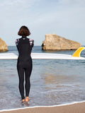 3/2mm Swell Series - Chest Zip Wetsuit - Anthracite Paradise Found Women's wetsuits Roxy 