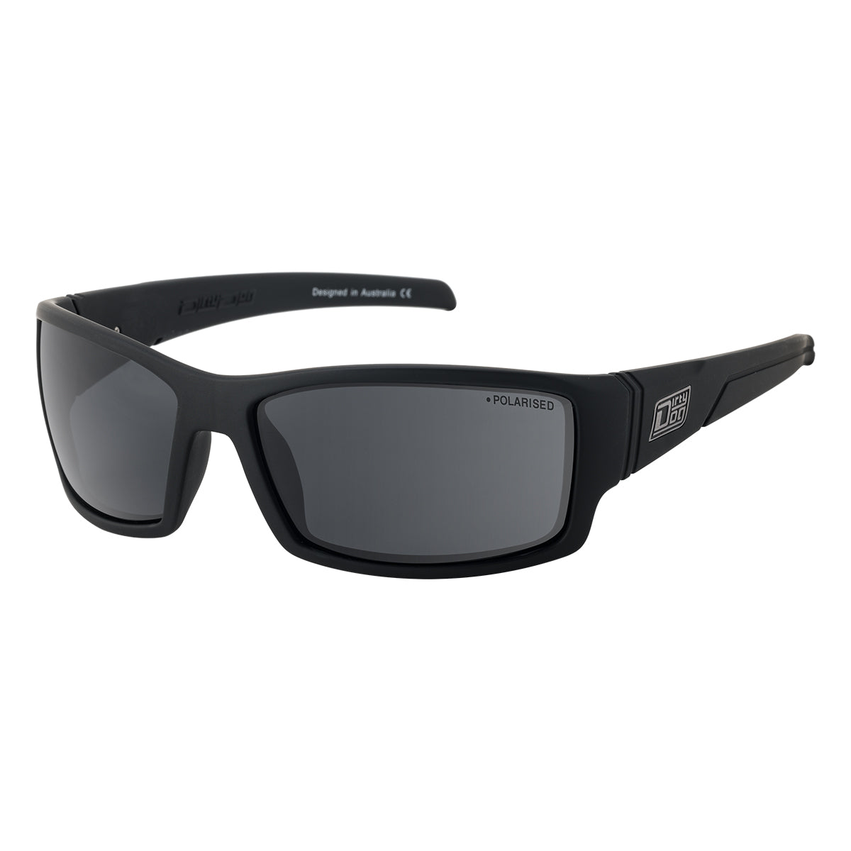 DD Defendor - Satin Black - Grey Polarised