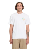 91 Palm Tee - White Men's T-Shirts & Vests Volcom S 