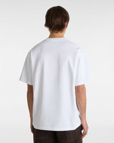Blocked Box Tee - White
