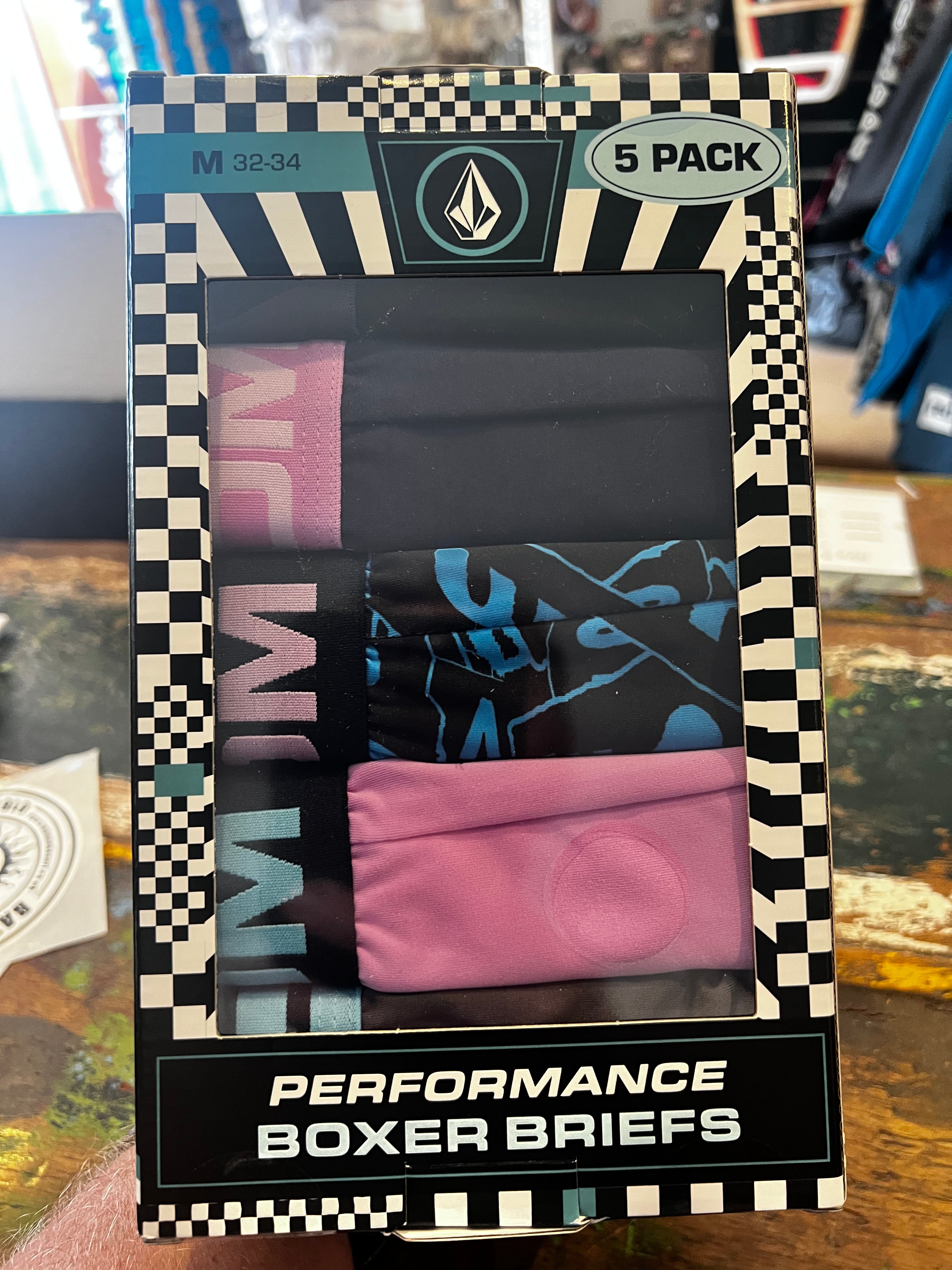Performance Boxer Briefs 5 Pack - Colour Mix