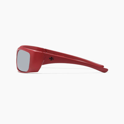 Sabotage - Matte Dark Red /Black Mirror Polarized