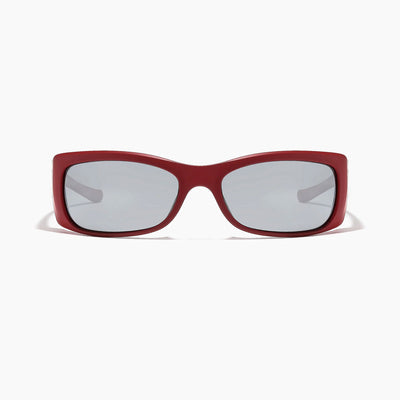 Sabotage - Matte Dark Red /Black Mirror Polarized