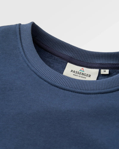 Escapism Regular Fit Sweatshirt - Rich Navy