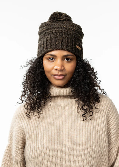 Jasmin Beanie - Dark Brown