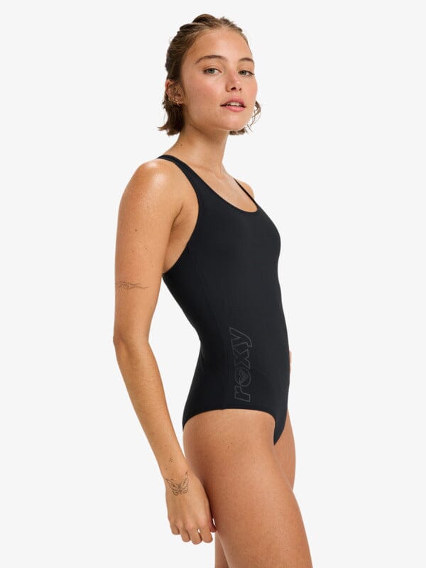 Active SD Basic One Piece - Anthracite Women's Swimsuits & Bikinis Roxy 