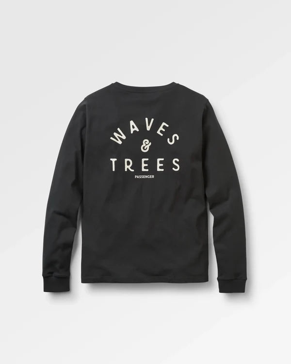 Penida Long Sleeve T-Shirt - Black