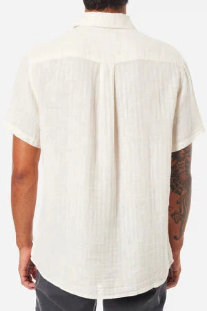 Alan Solid Shirt - Vintage White Men's Shirts & Polos Katin 