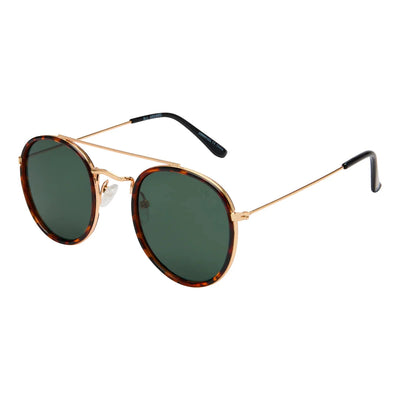 All Aboard - Tort/Green Sunglasses I-Sea 