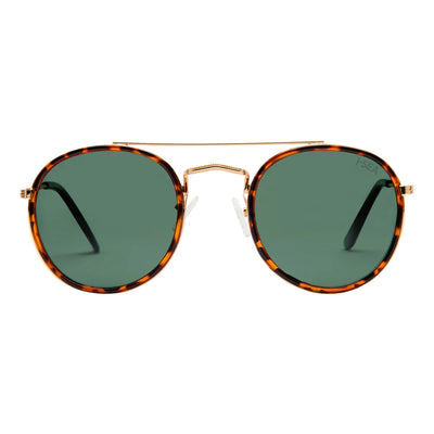 All Aboard - Tort/Green Sunglasses I-Sea 