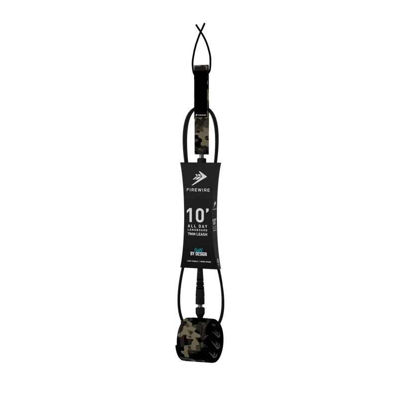 All Day 7mm Longboard 10' - Camo Leashes Firewire 