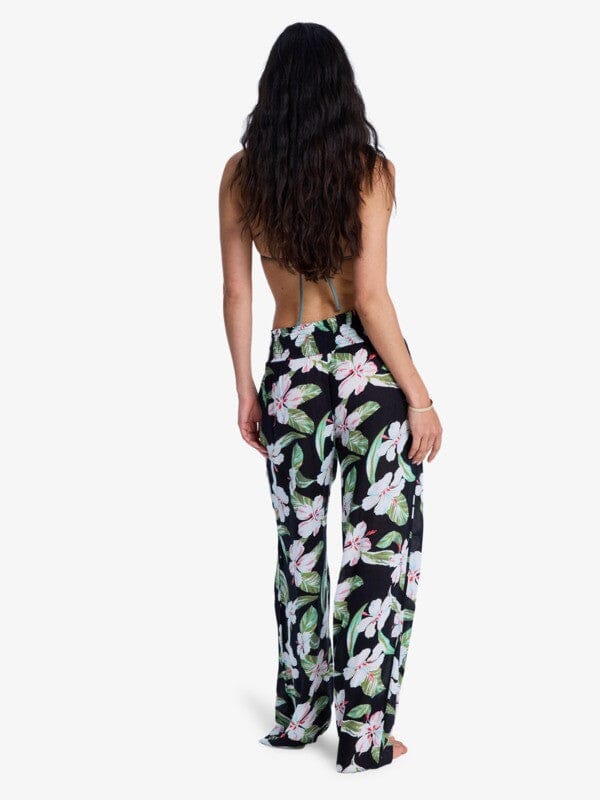 Along the Sunset Beach Trousers - Anthracite Spring Charming Women's Jeans & Trousers Roxy 