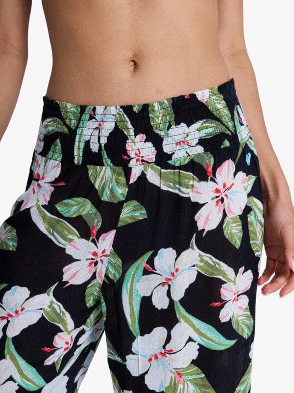 Along the Sunset Beach Trousers - Anthracite Spring Charming Women's Jeans & Trousers Roxy 