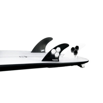 AM2 Honeycomb Large - Black/White Fins Futures 