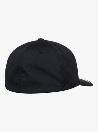 Amped Up Flexfit Cap - Black (L/XL) Men's Hats,Caps&Beanies Quiksilver 