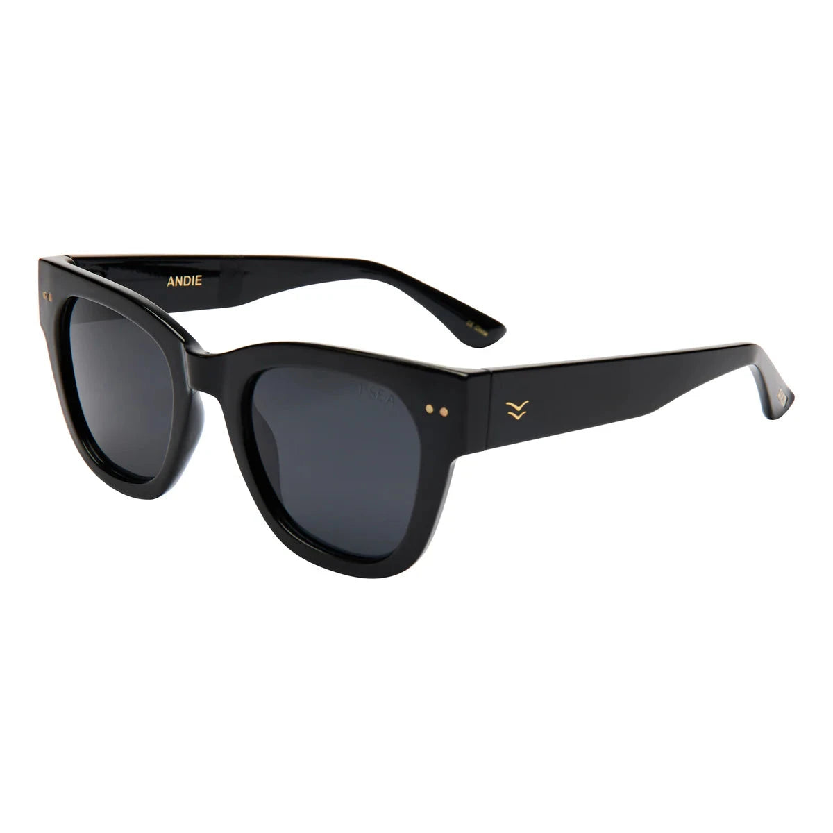 Andie - Black/Smoke Sunglasses I-Sea 