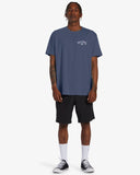 Arch Fill T-Shirt - Slate Blue Men's T-Shirts & Vests Billabong 